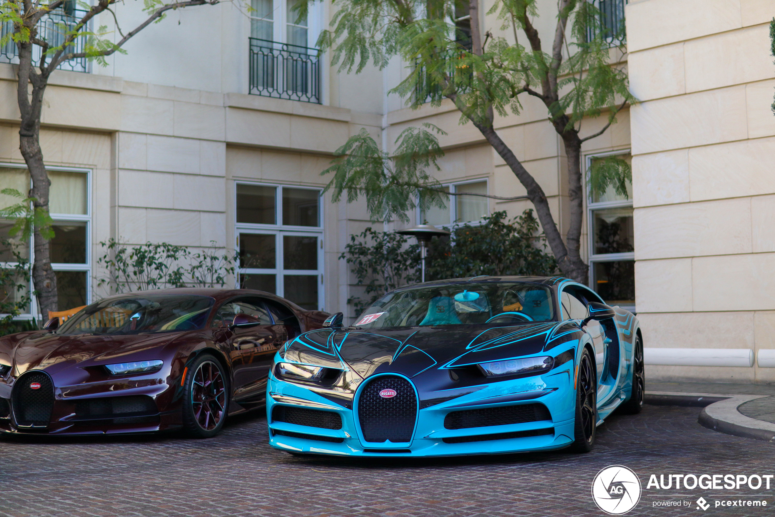 This Bugatti Chiron is inspired by the zebra