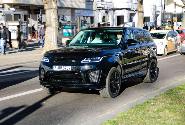 Land Rover Range Rover Sport SVR 2018