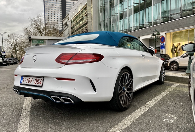 Mercedes-AMG C 63 S Convertible A205 Ocean Blue Edition