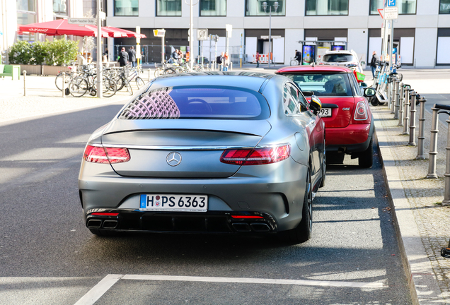 Mercedes-AMG S 63 Coupé C217 2018 Yellow Night Edition