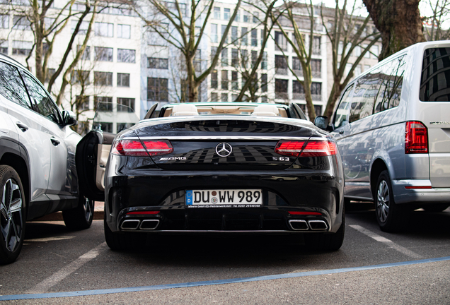 Mercedes-AMG S 63 Convertible A217 2018