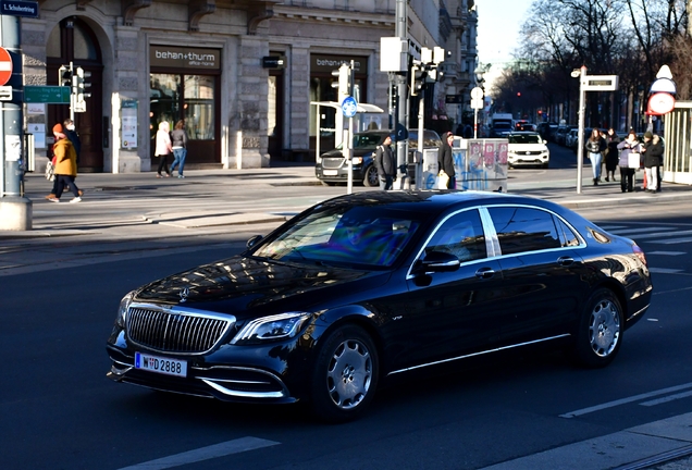 Mercedes-Maybach S 650 X222 Guard 2018