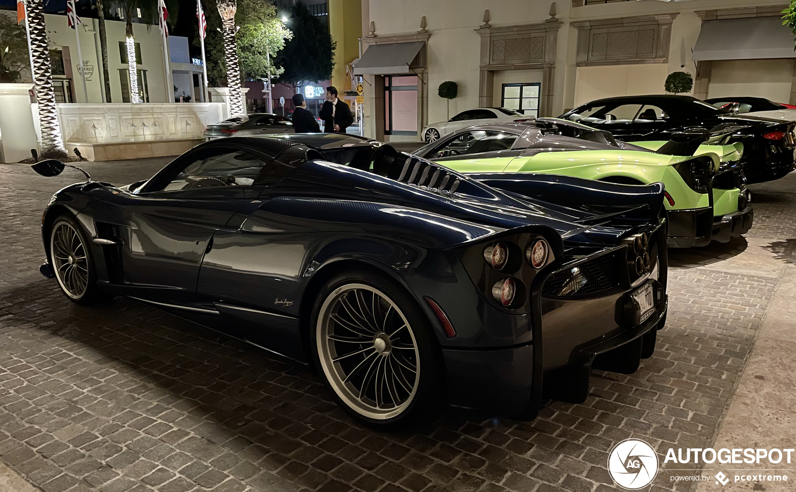 Pagani Huayra Roadster staat niet in z’n eentje