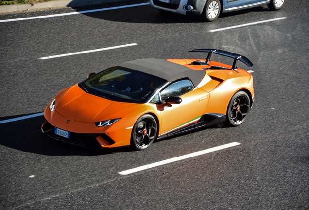 Lamborghini Huracán LP640-4 Performante Spyder