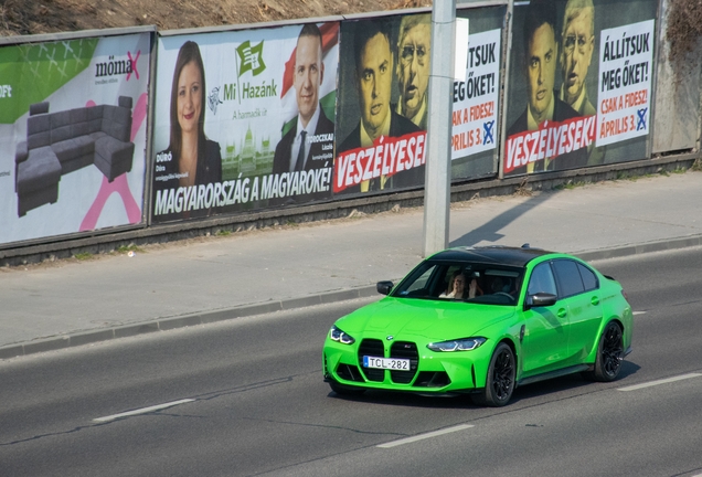 BMW M3 G80 Sedan Competition