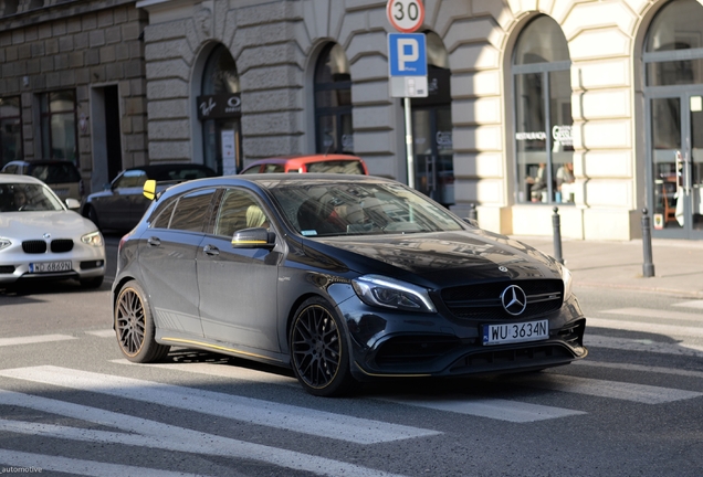 Mercedes-AMG A 45 W176 Yellow Night Edition