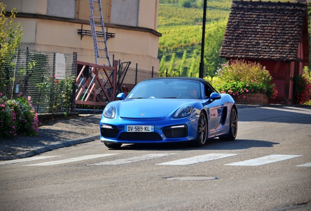 Porsche 981 Boxster Spyder