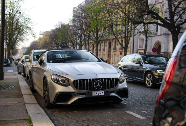 Mercedes-AMG S 63 Convertible A217 2018