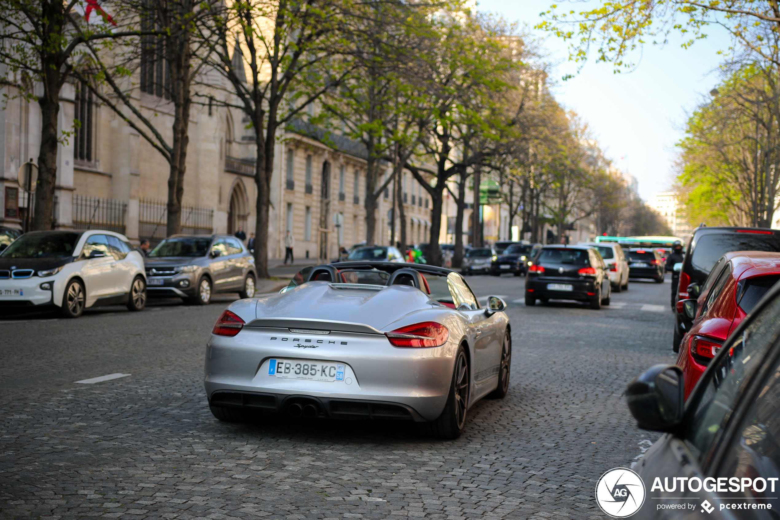 Porsche 981 Boxster Spyder