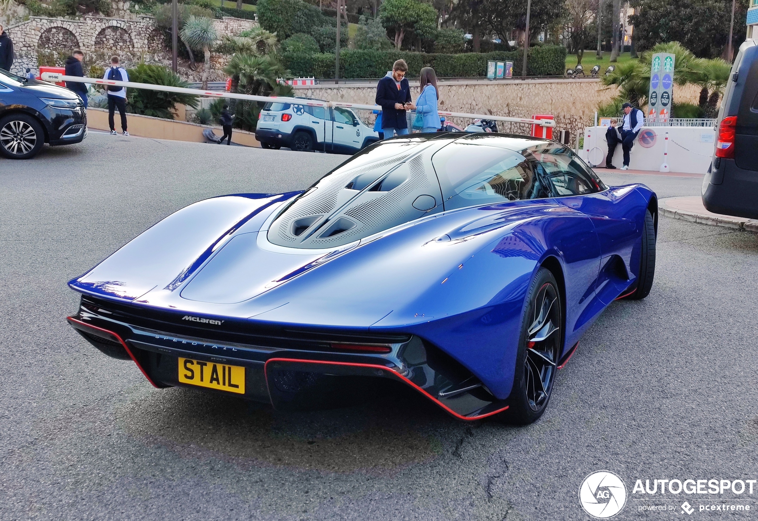 McLaren Speedtail spotted in Monaco