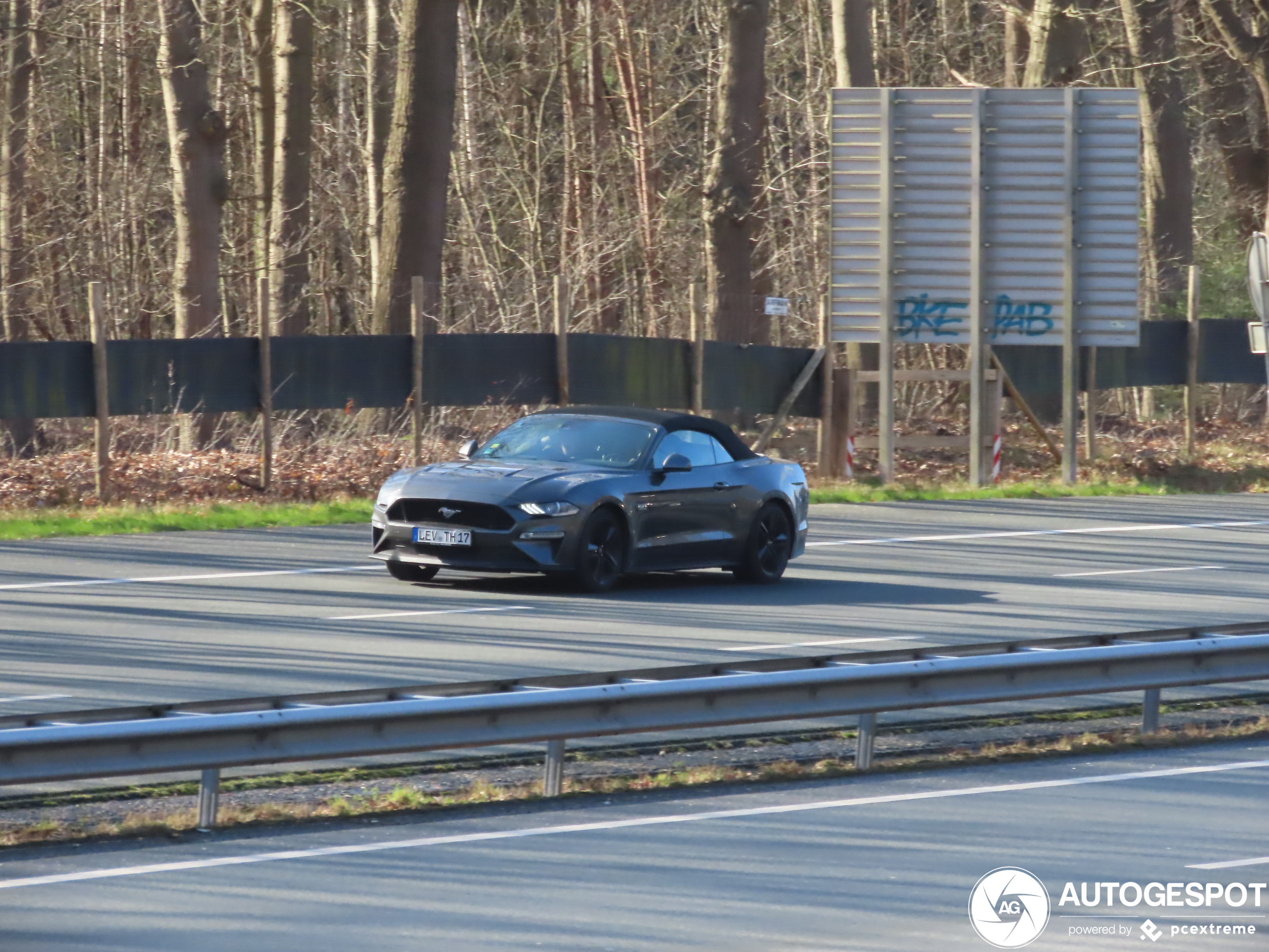 Ford Mustang GT Convertible 2018