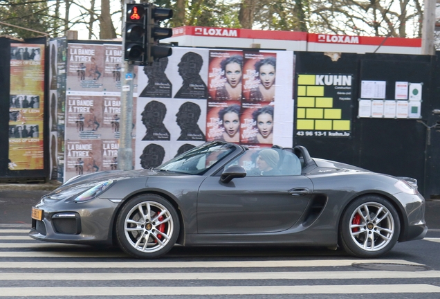 Porsche 981 Boxster Spyder