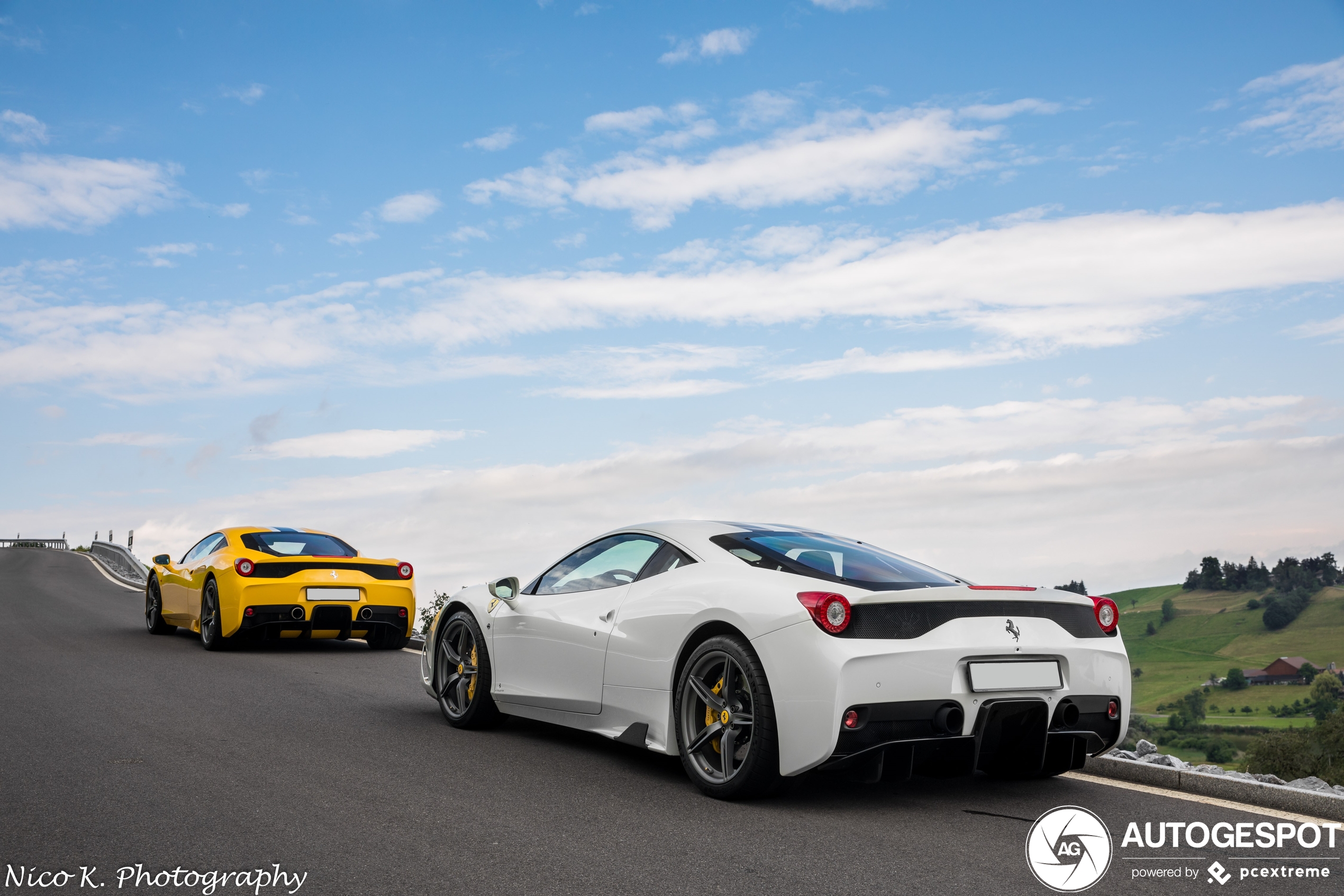 Combotje van Ferrari 458 Speciale's