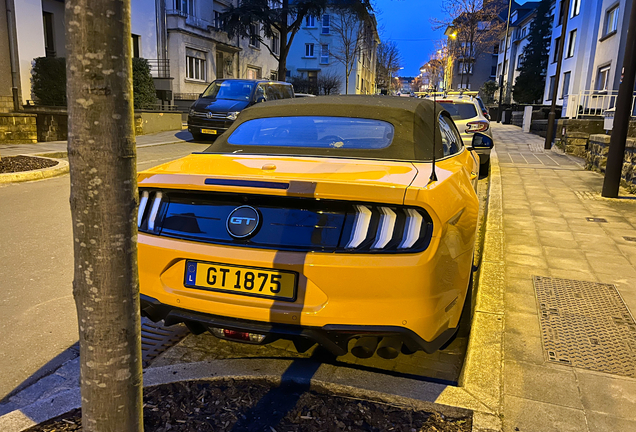 Ford Mustang GT Convertible 2018