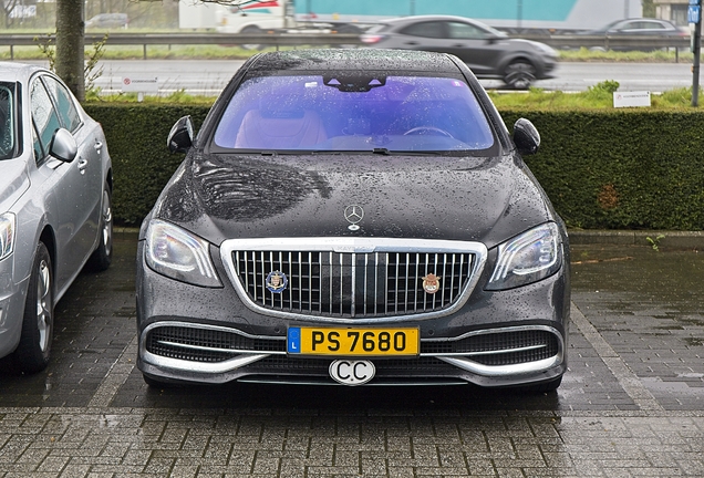 Mercedes-Maybach S 600 X222 2017