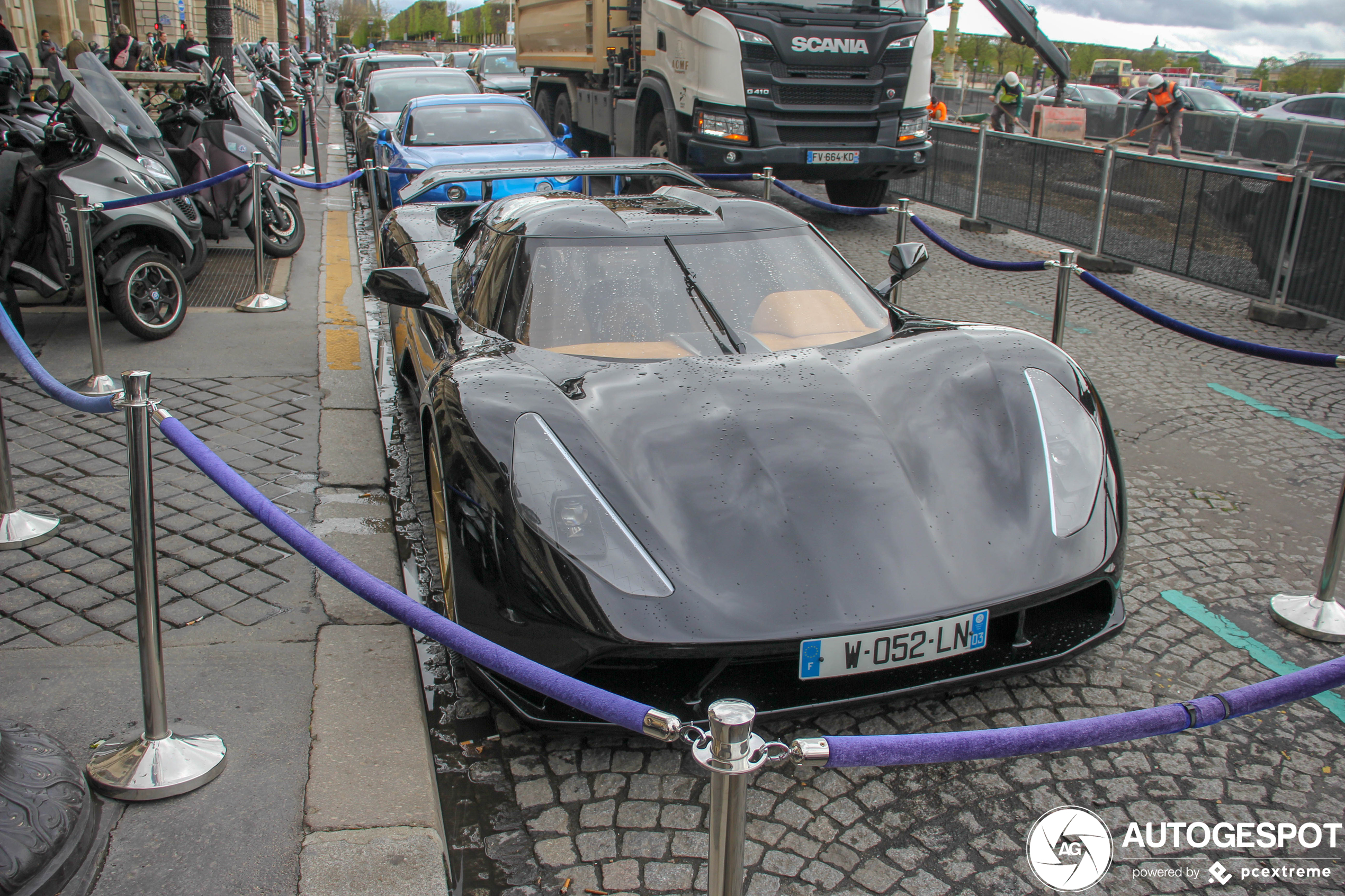 Genty Automobile Akylone is nieuwe supercar gespot in Parijs