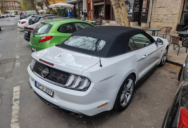 Ford Mustang GT Convertible 2018