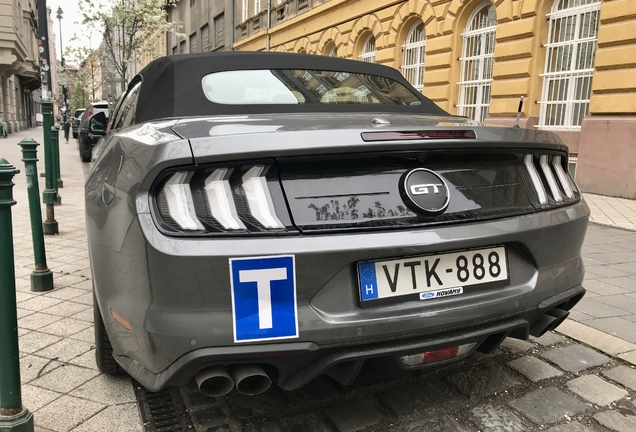 Ford Mustang GT Convertible 2018