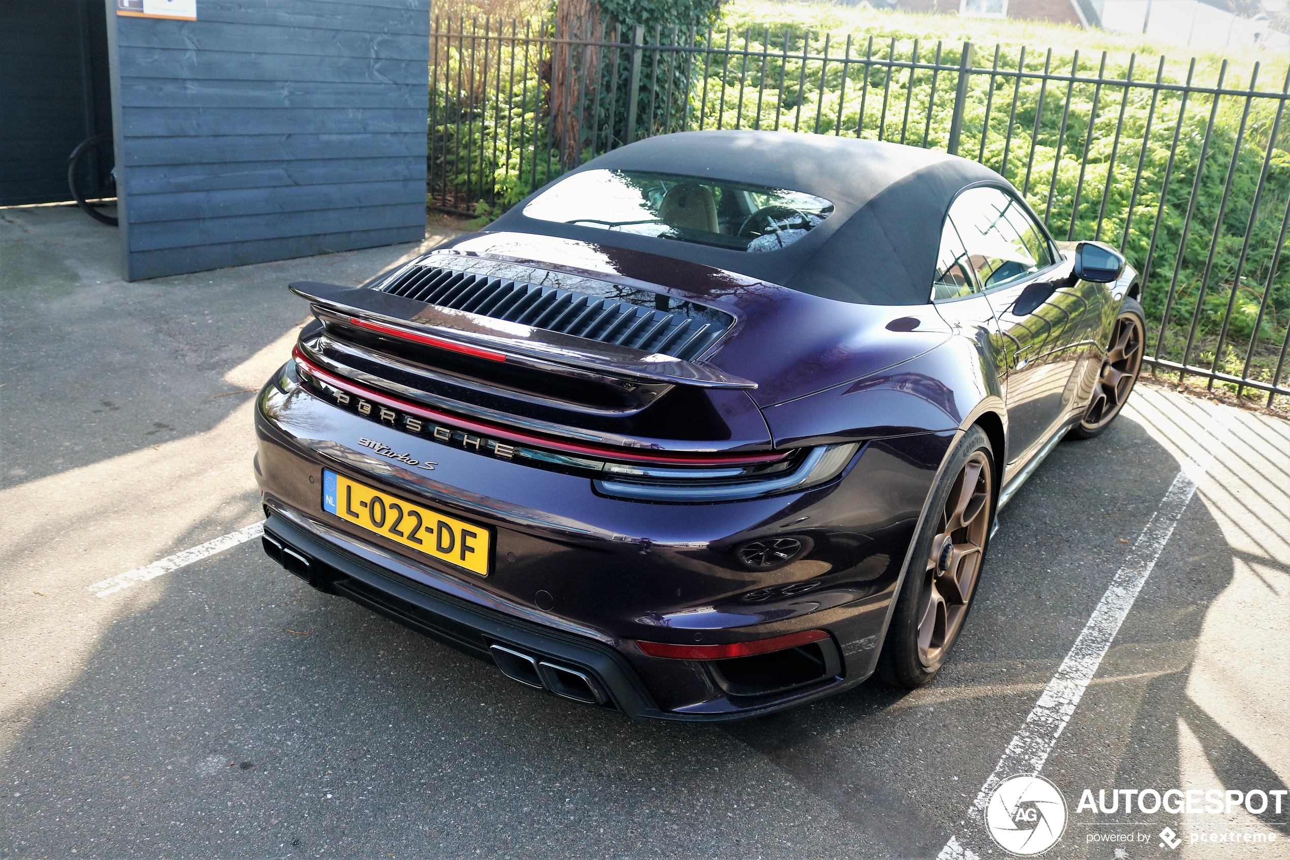 Porsche 992 Turbo S Cabriolet