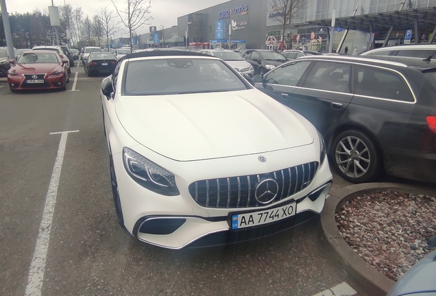 Mercedes-AMG S 63 Convertible A217 2018