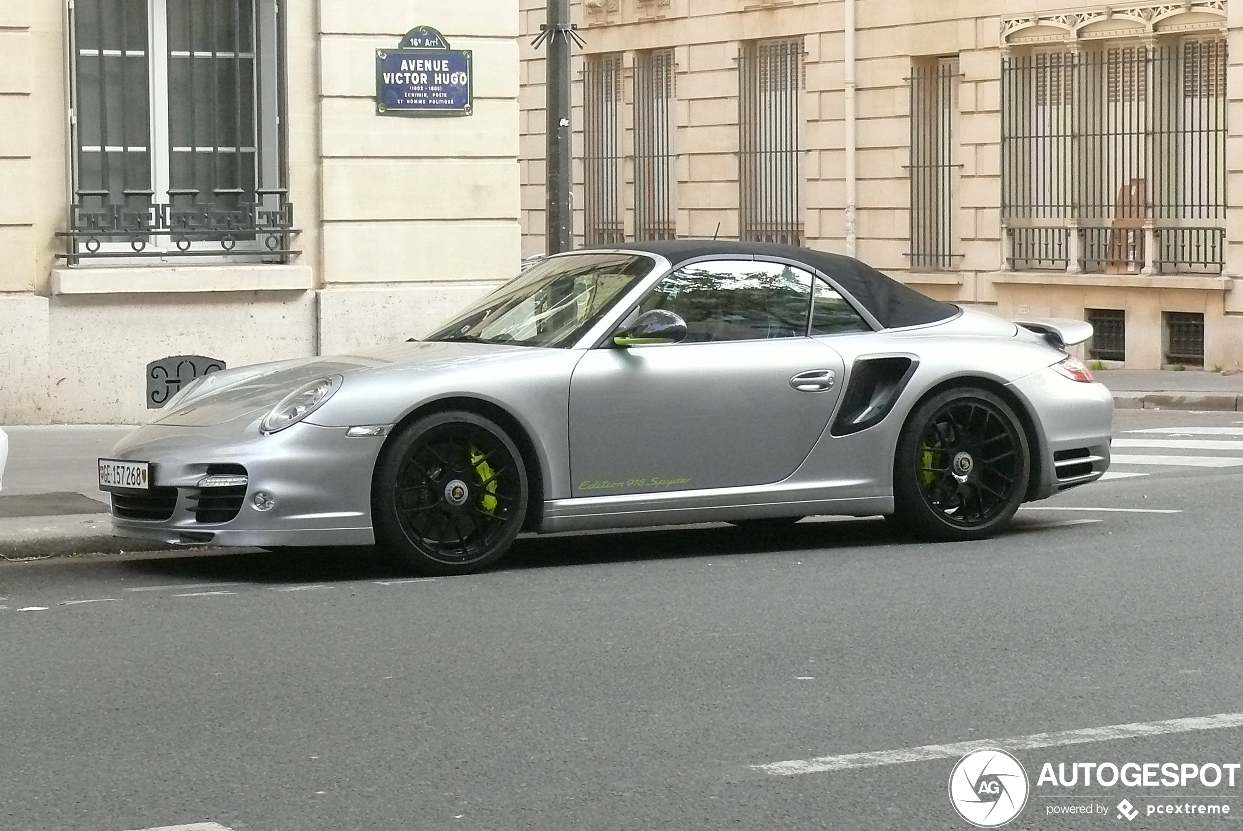 Porsche 997 Turbo S Cabriolet 918 Spyder Edition