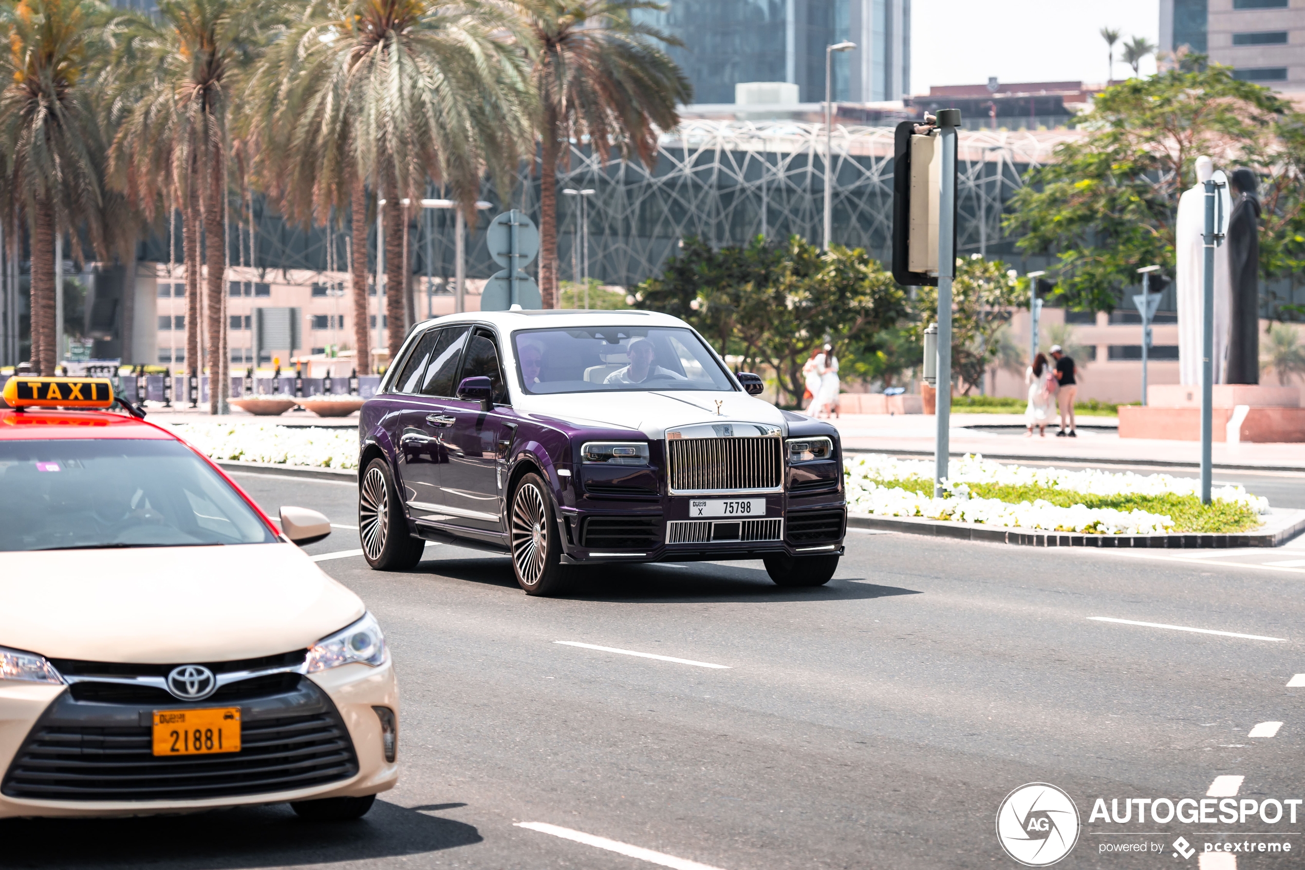 Mansory Cullinan Wide Body is populair in Dubai