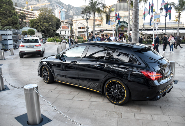 Mercedes-AMG CLA 45 Shooting Brake X117 Yellow Night Edition