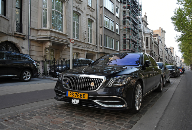 Mercedes-Maybach S 600 X222 2017