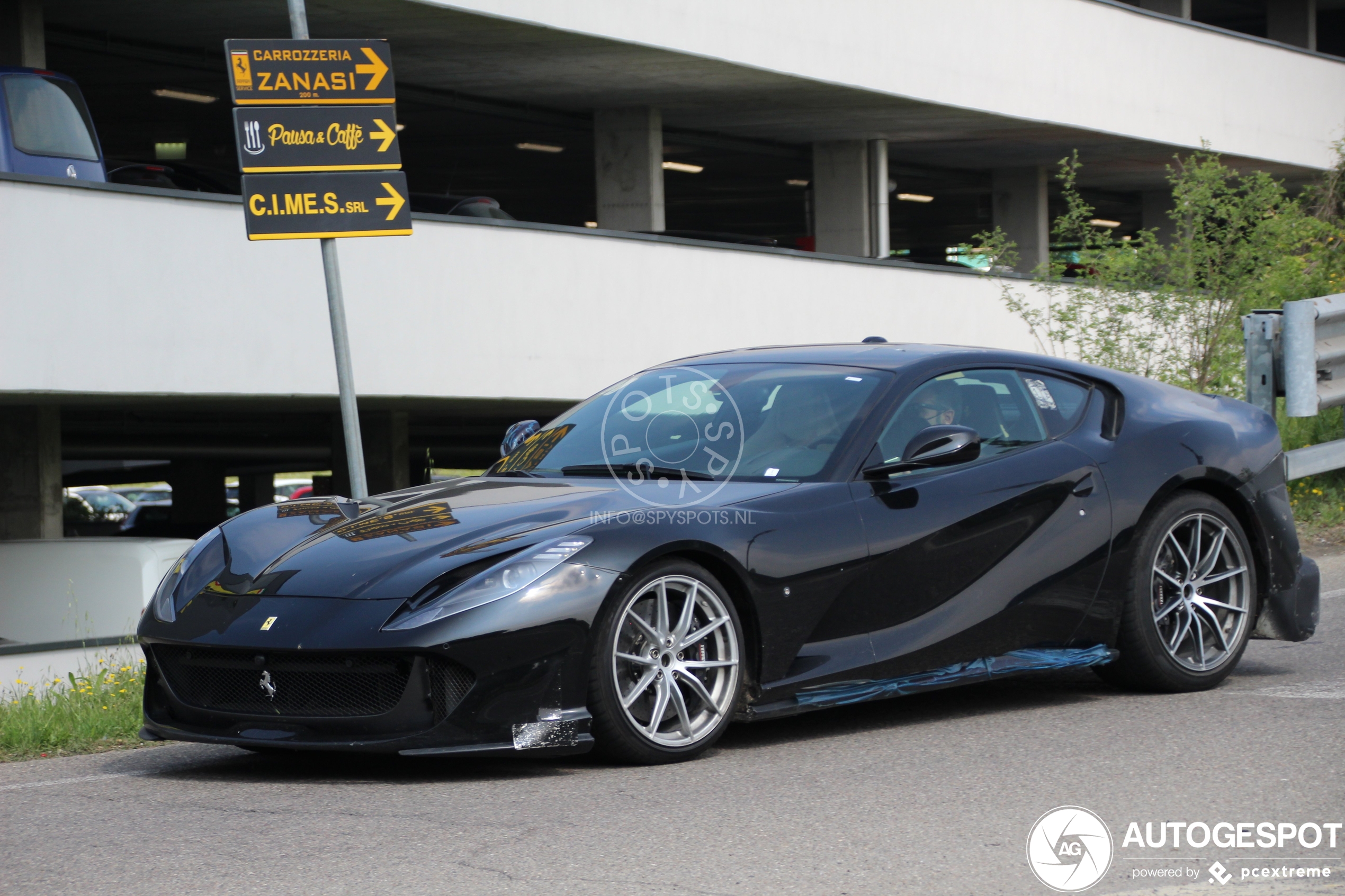 Ferrari 812 Competizione Mule