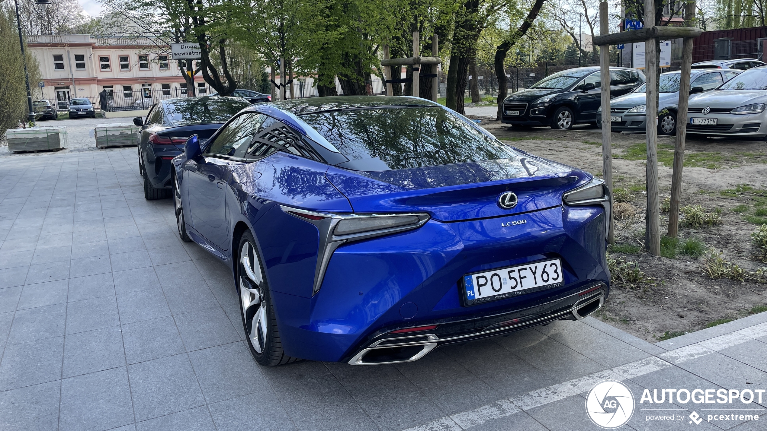 Lexus LC 500 Structural Blue Edition