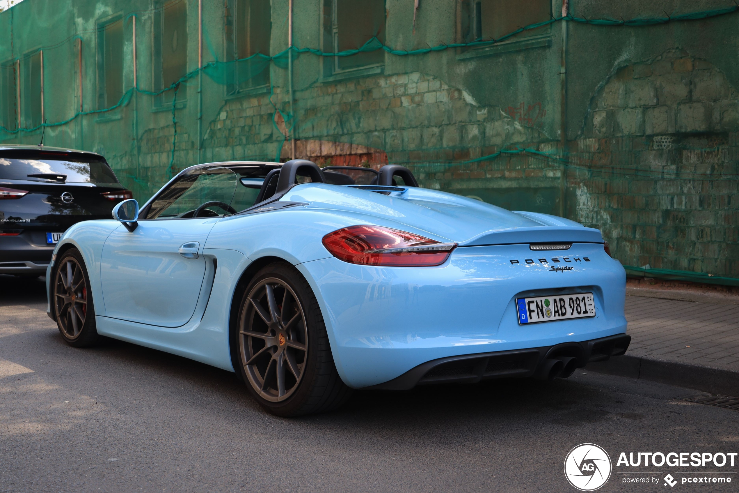 Porsche 981 Boxster Spyder