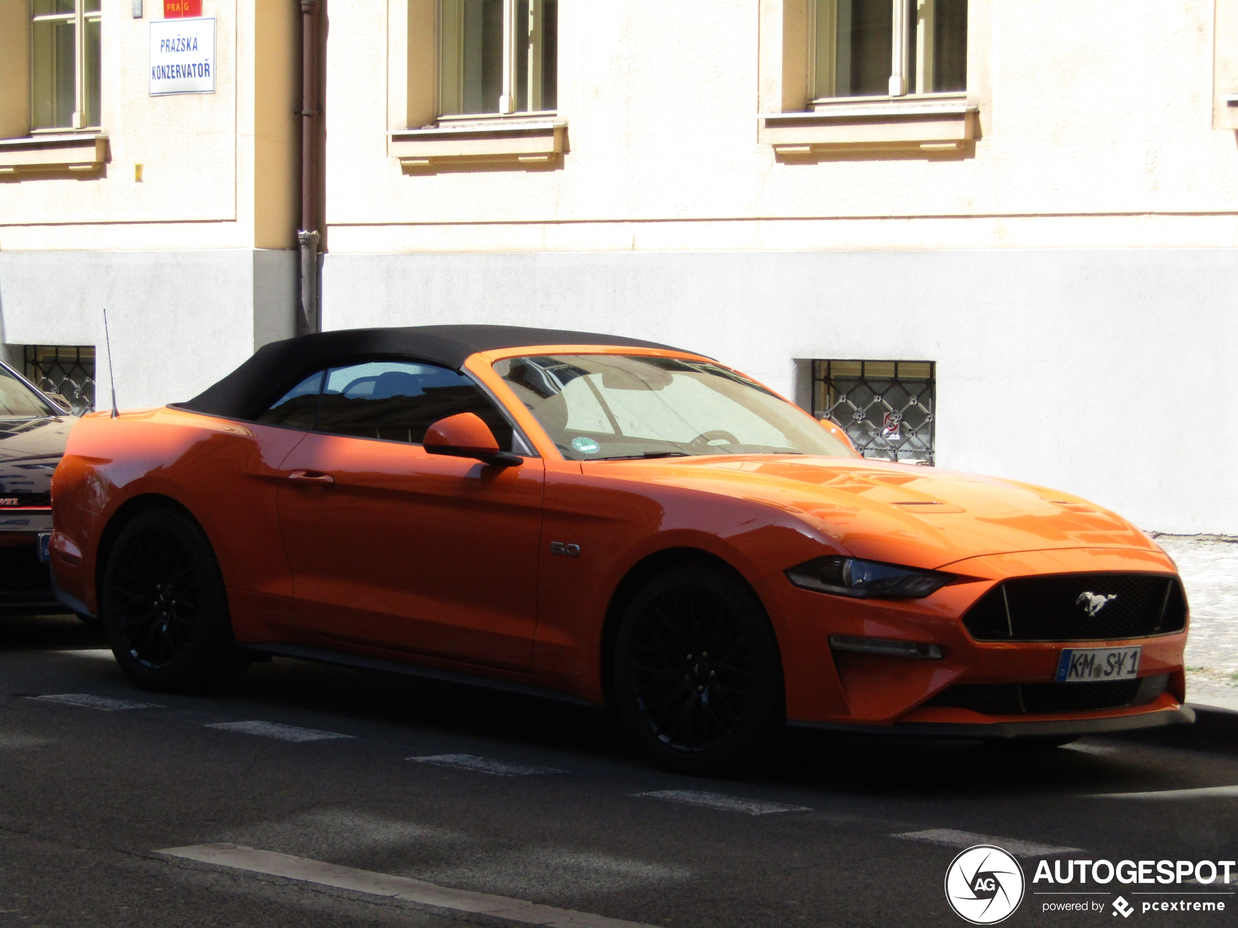 Ford Mustang GT Convertible 2018