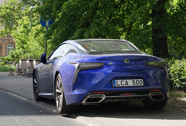 Lexus LC 500 Structural Blue Edition