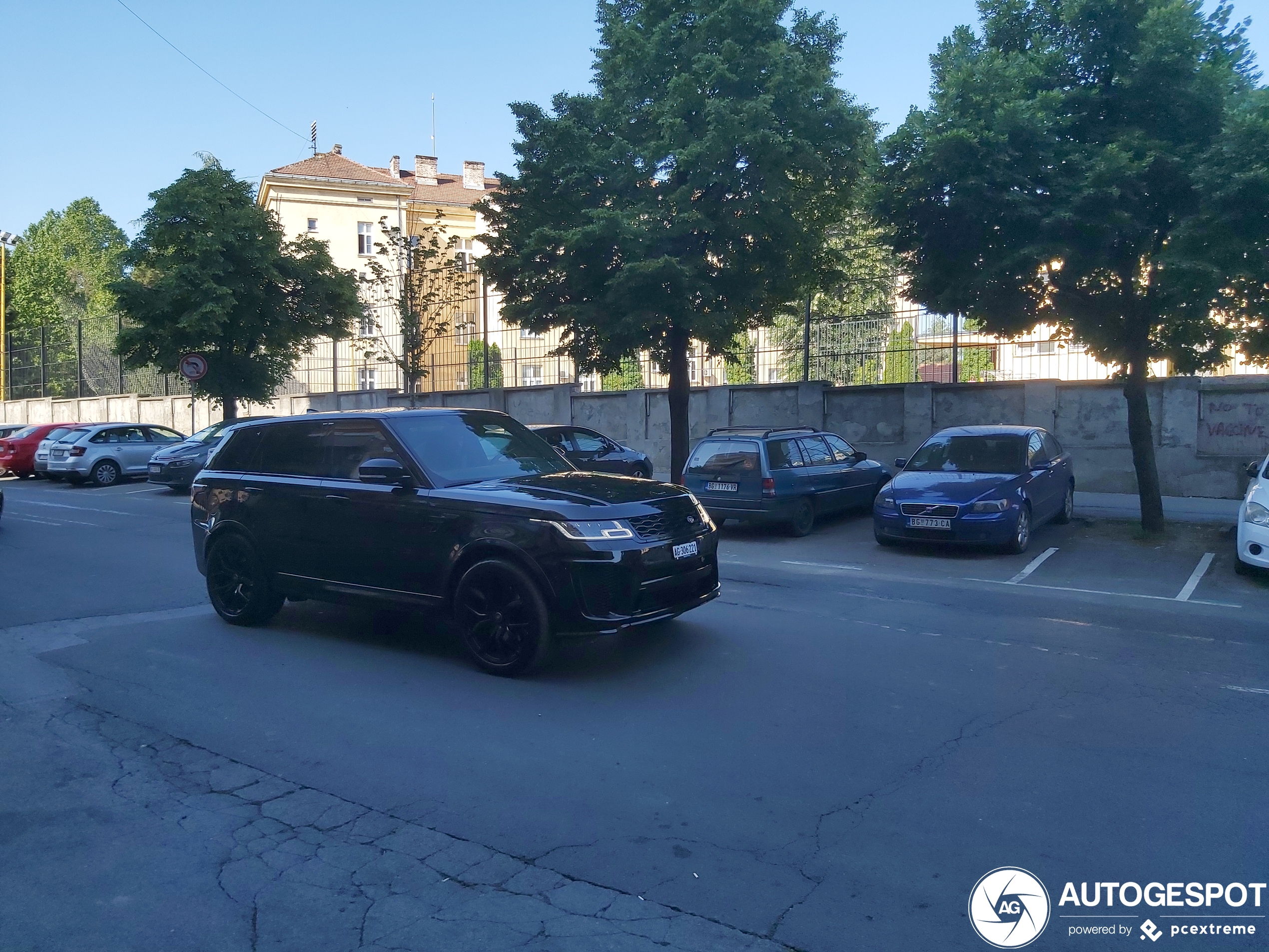 Land Rover Range Rover Sport SVR 2018