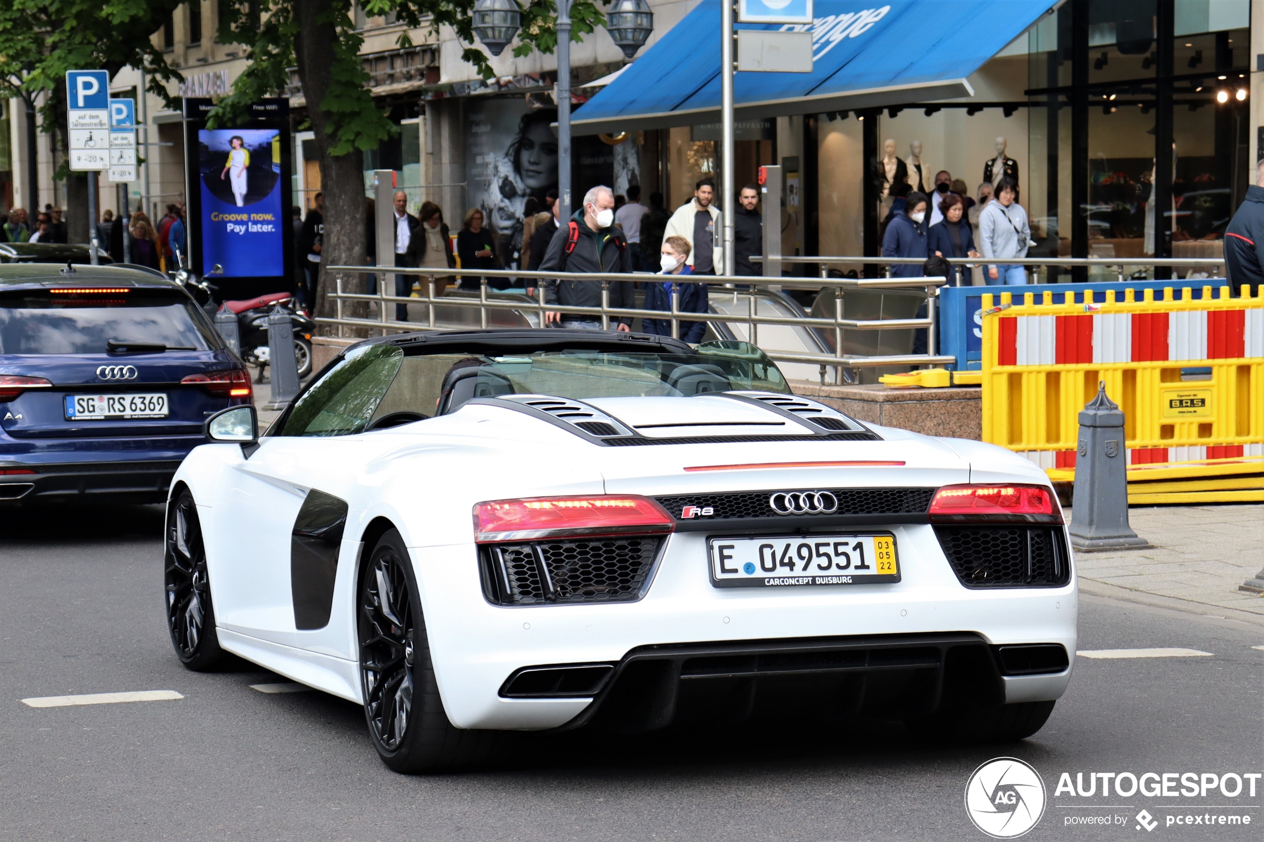 Audi R8 V10 Spyder 2016