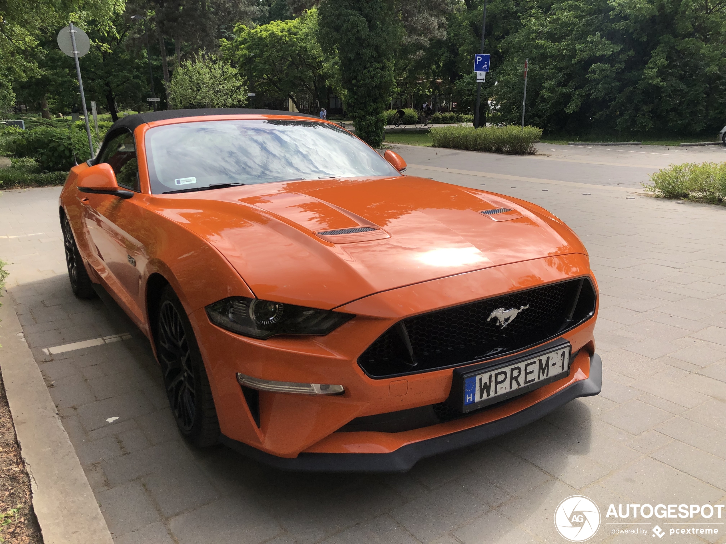 Ford Mustang GT Convertible 2018