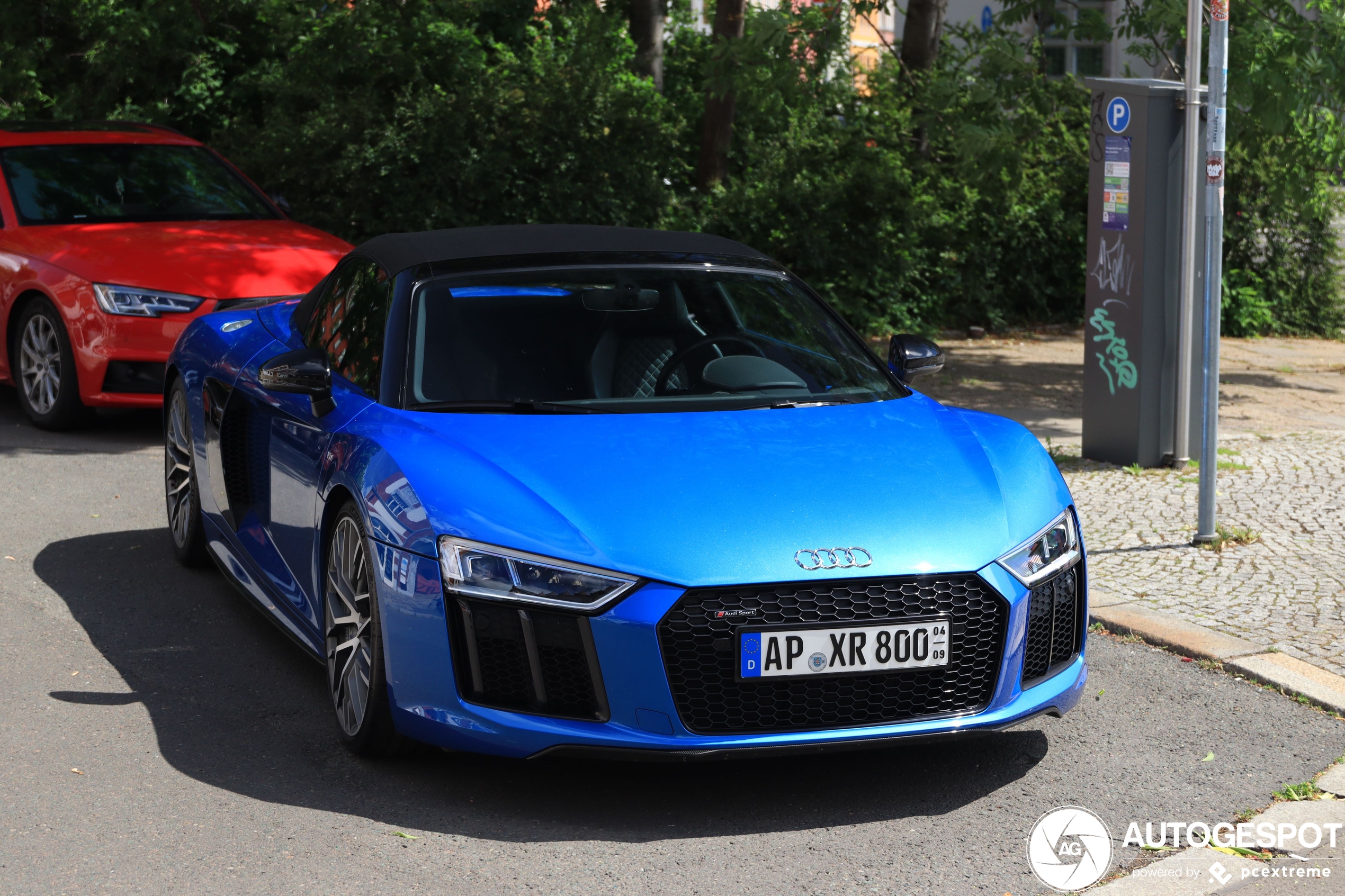 Audi R8 V10 Plus Spyder 2017