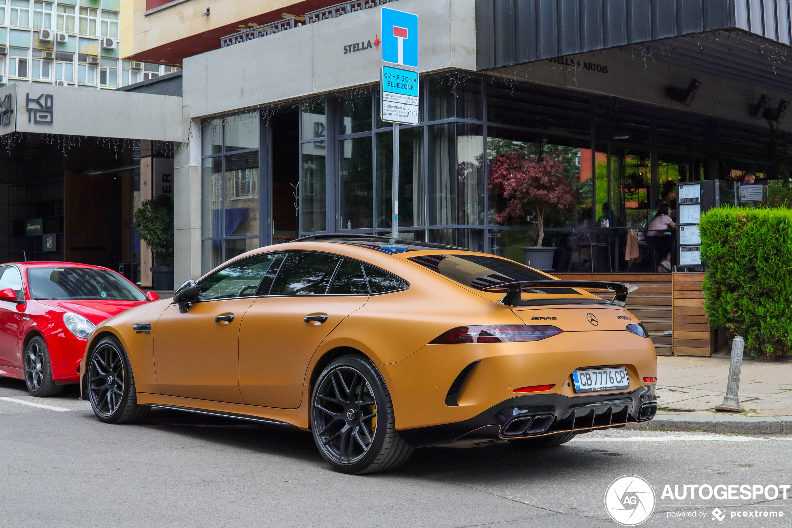 Gewrapte Mercedes-AMG GT 63 S