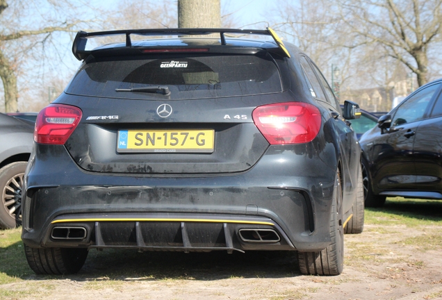 Mercedes-AMG A 45 W176 Yellow Night Edition