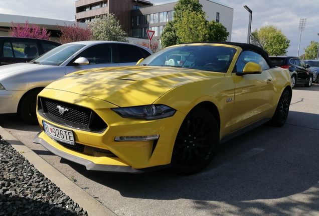 Ford Mustang GT Convertible 2018