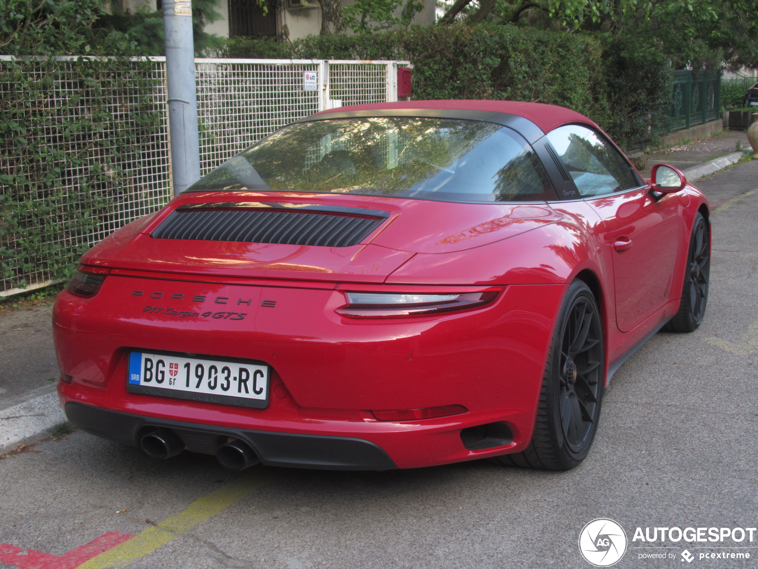 Porsche 991 Targa 4 GTS MkII