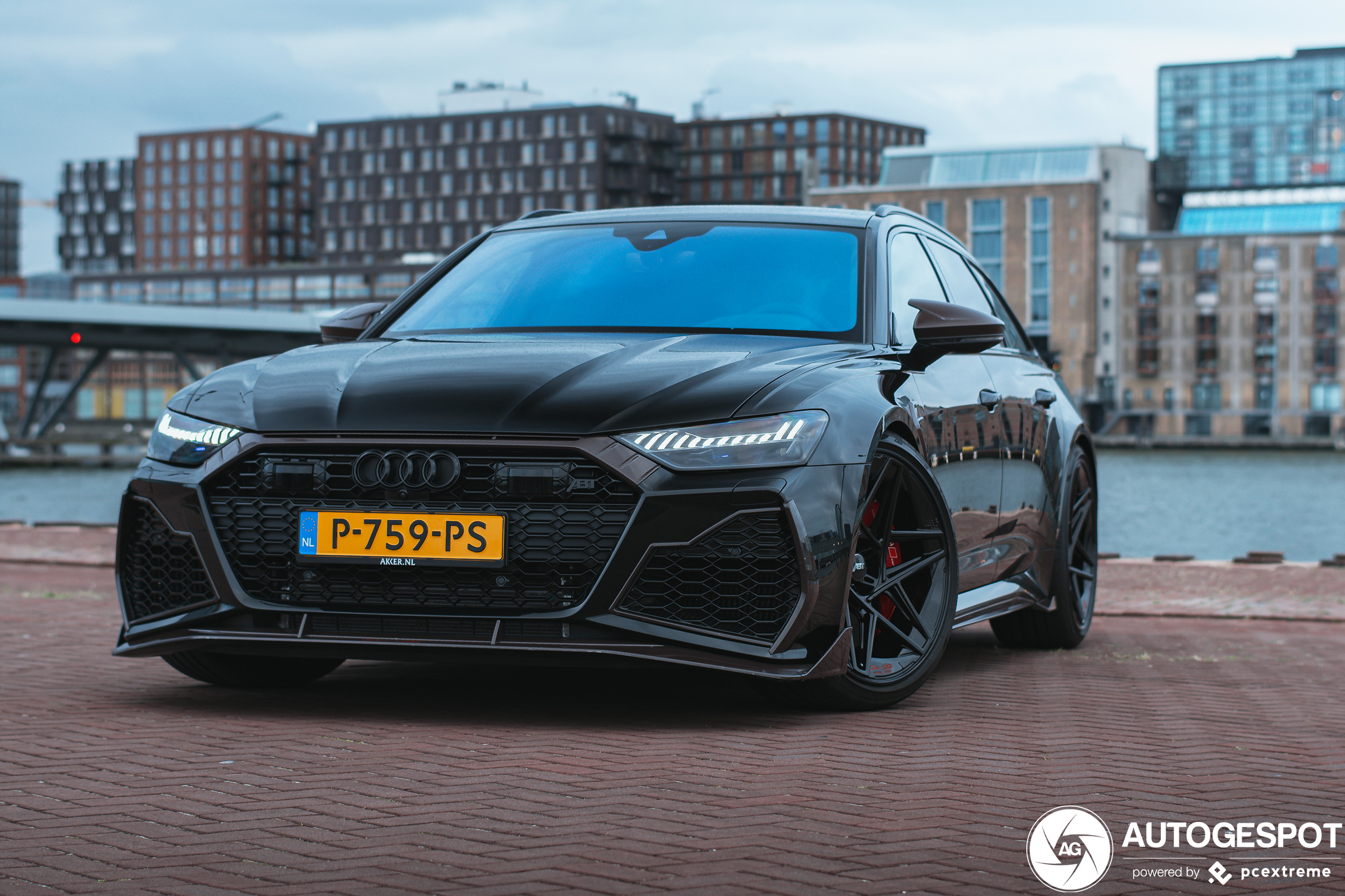 Johann ABT RS6 shoot in Amsterdam