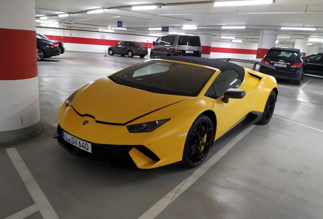 Lamborghini Huracán LP640-4 Performante Spyder