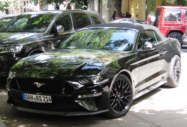 Ford Mustang GT Convertible 2018