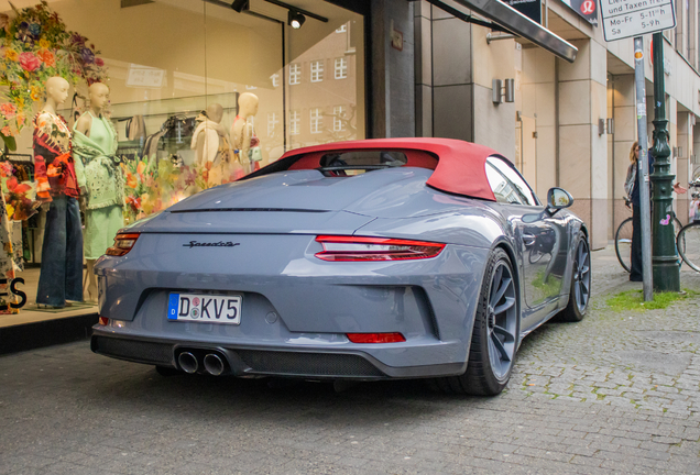 Porsche 991 Speedster