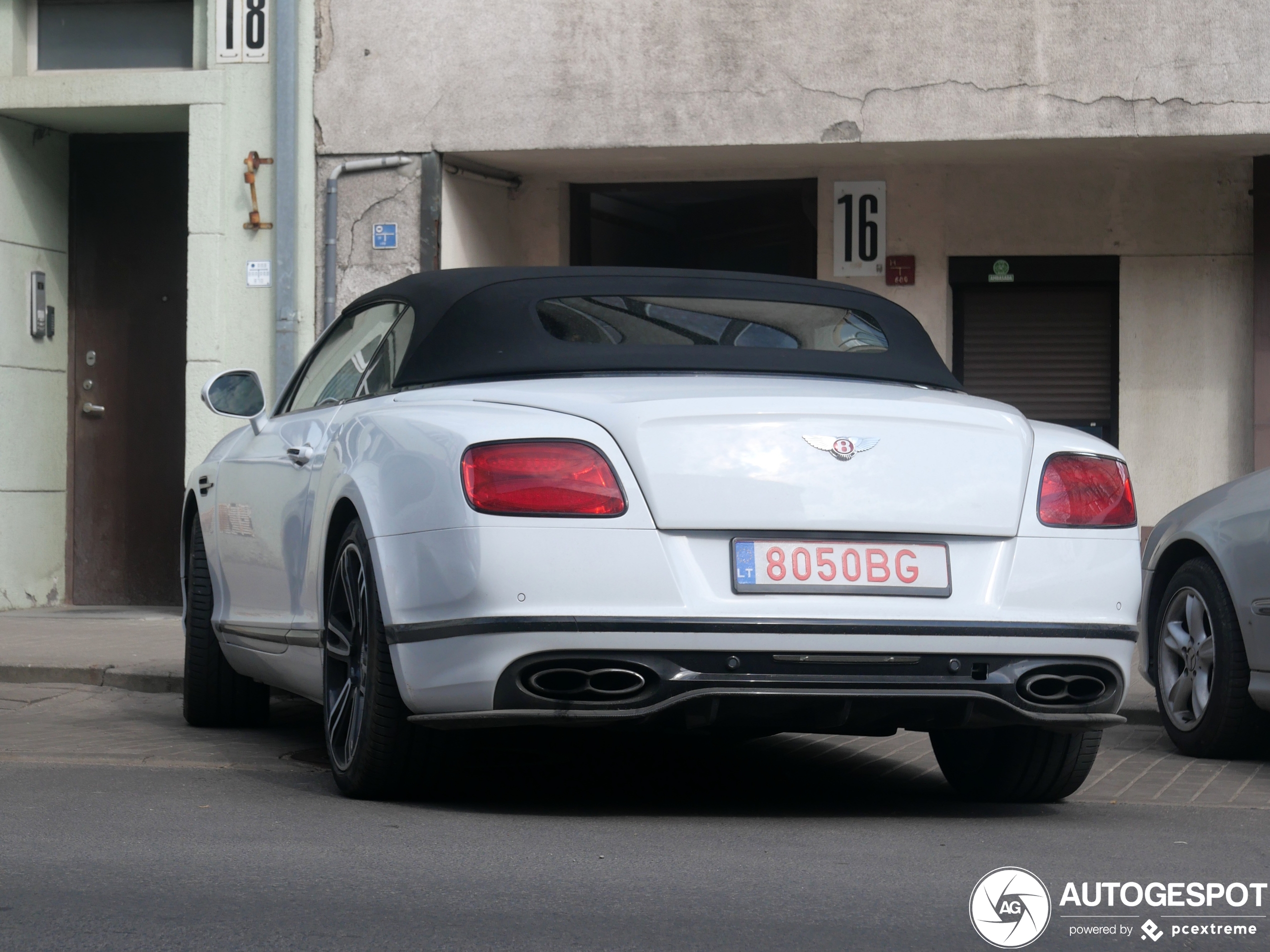 Bentley Continental GTC V8 2016