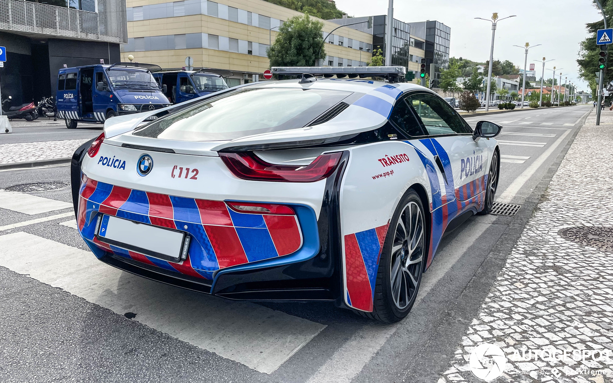 BMW i8 Polícia