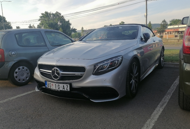 Mercedes-AMG S 63 Convertible A217