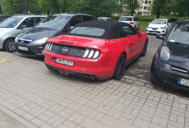 Ford Mustang GT Convertible 2018