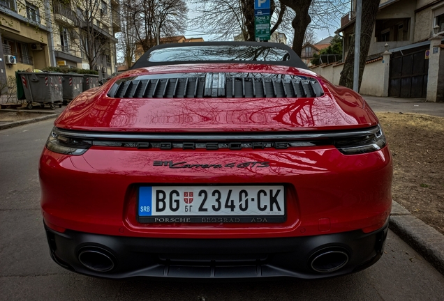 Porsche 992 Carrera 4 GTS Cabriolet